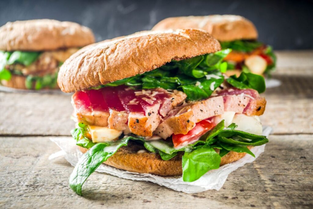 Tuna burger