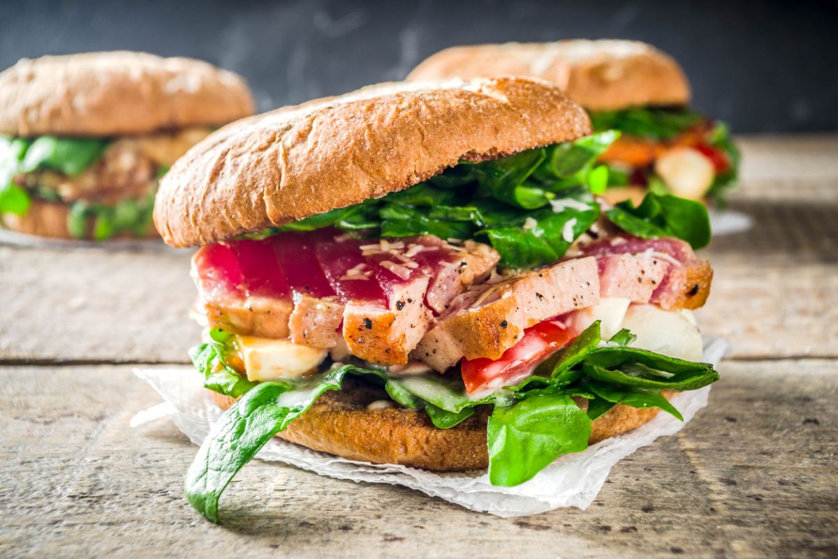 Tuna burger